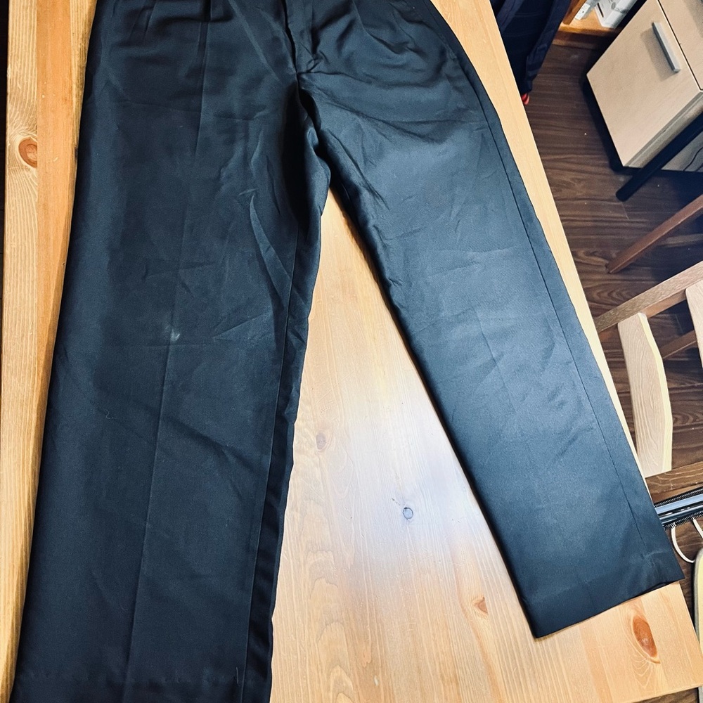 George Men's Black Dress Pants